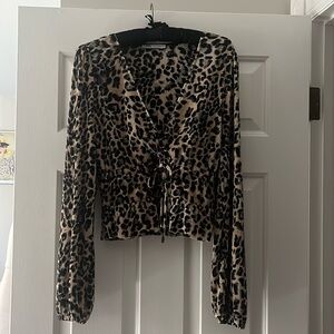 Leopard print shirt